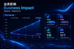 高科技企业 KPI 演示 Slides