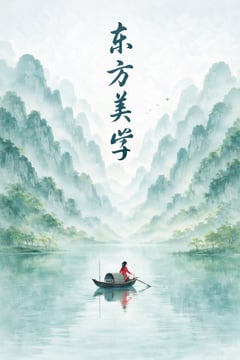 Oriental Aesthetics Ink Wash Poster