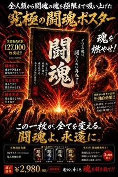 Fiery Japanese Promotional Poster