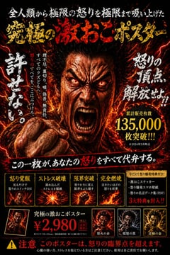 Intense Japanese Promotional Poster