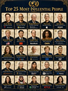 信息图 / 教育视觉 - 专业信息图影响力人物海报