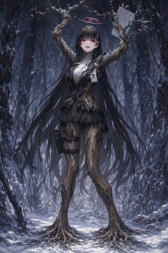 漫画/故事板 - 雪林树女孩