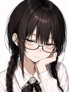 头像/个人资料 - 审查动漫女学生人像