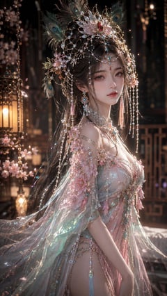 社交媒体帖子 - 3D CG东方奇幻人像