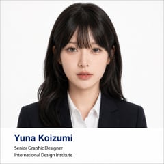 个人资料/头像 - 专业企业人像海报生成器