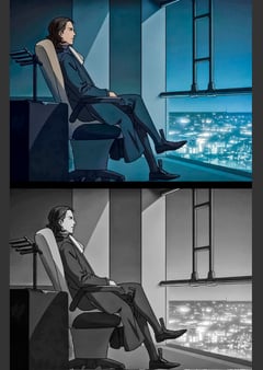 漫画/故事板 - Raul Creed 办公室重绘