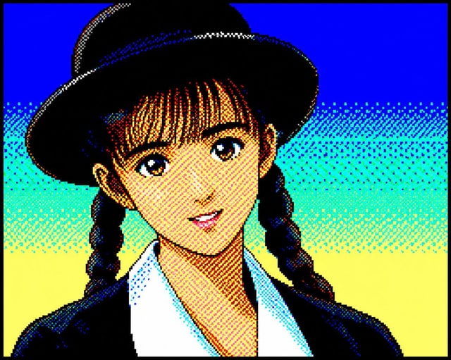 头像 / 头像 - 复古 PC-88 8-Bit 动漫人像