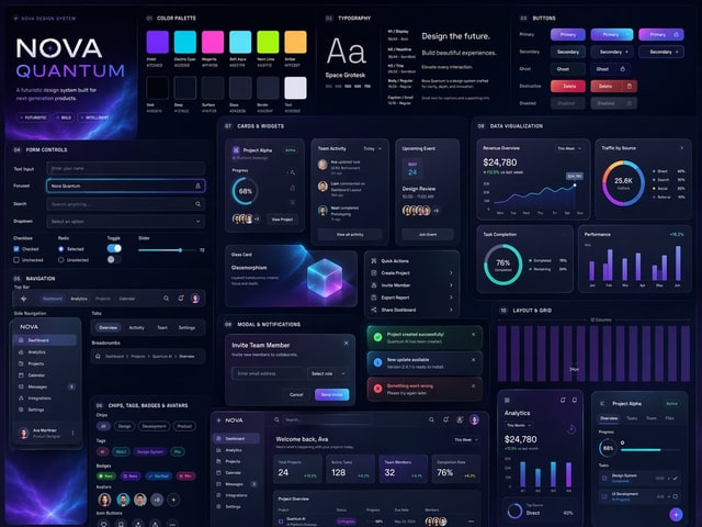 生成一套 UI 设计系统