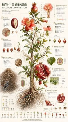 Botanical Growth Atlas Infographic