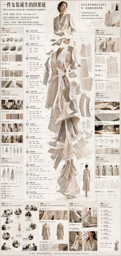 Fashion Design Process Infographic