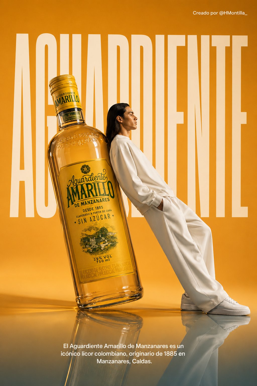 Surrealist Liquor Brand High Fashion Poster